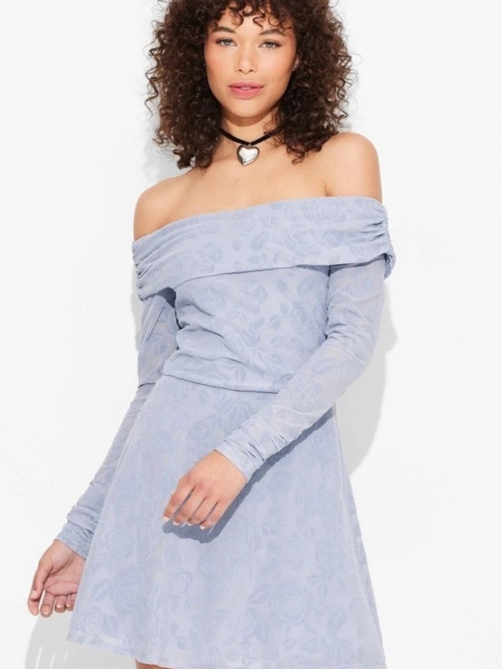 wild fable Off-Shoulder Floral A-Line Dress NWT